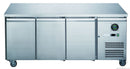FED-X S/S Three Door Bench Freezer XUB7F18S3V
