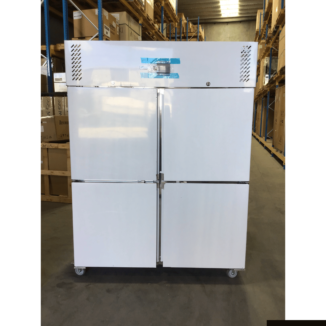 CLEARANCE - FED-X S/S Four Door Upright Fridge - XURC1410S2V-QLD370