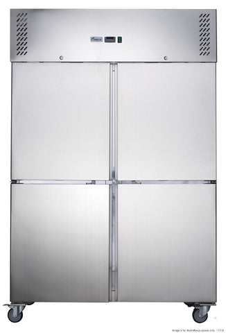 FED-X S/S Four Door Upright Fridge XURC1200S2V