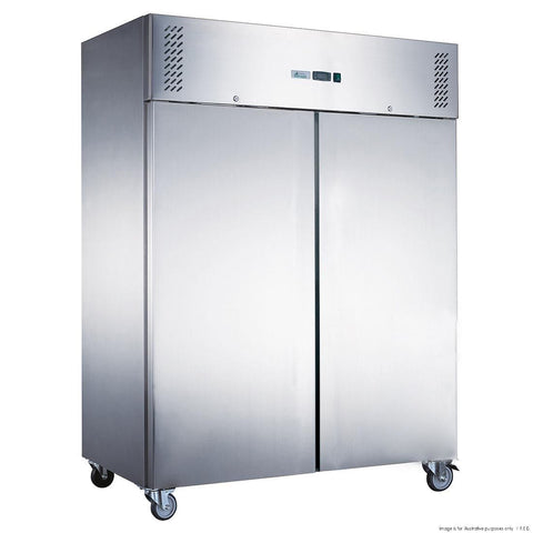 FED-X S/S Double Door Upright Freezer XURF1200SFV