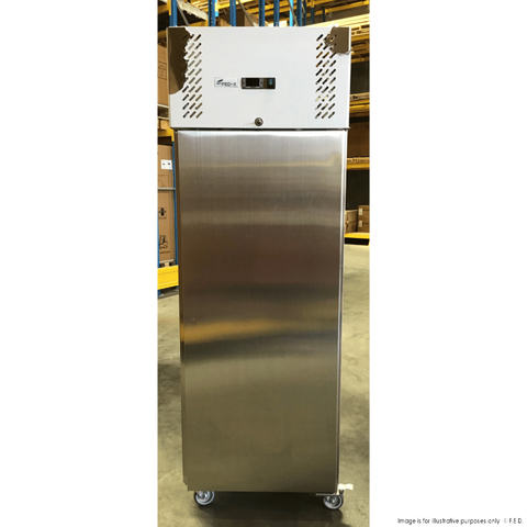 CLEARANCE - FED-X S/S Single Full Door Upright Freezer - XURF600SFV-QLD304