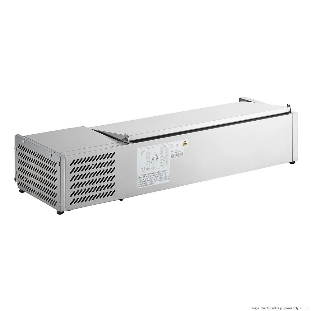 FED-X Salad Bench With Stainless Steel Lid XVRX1200/380S