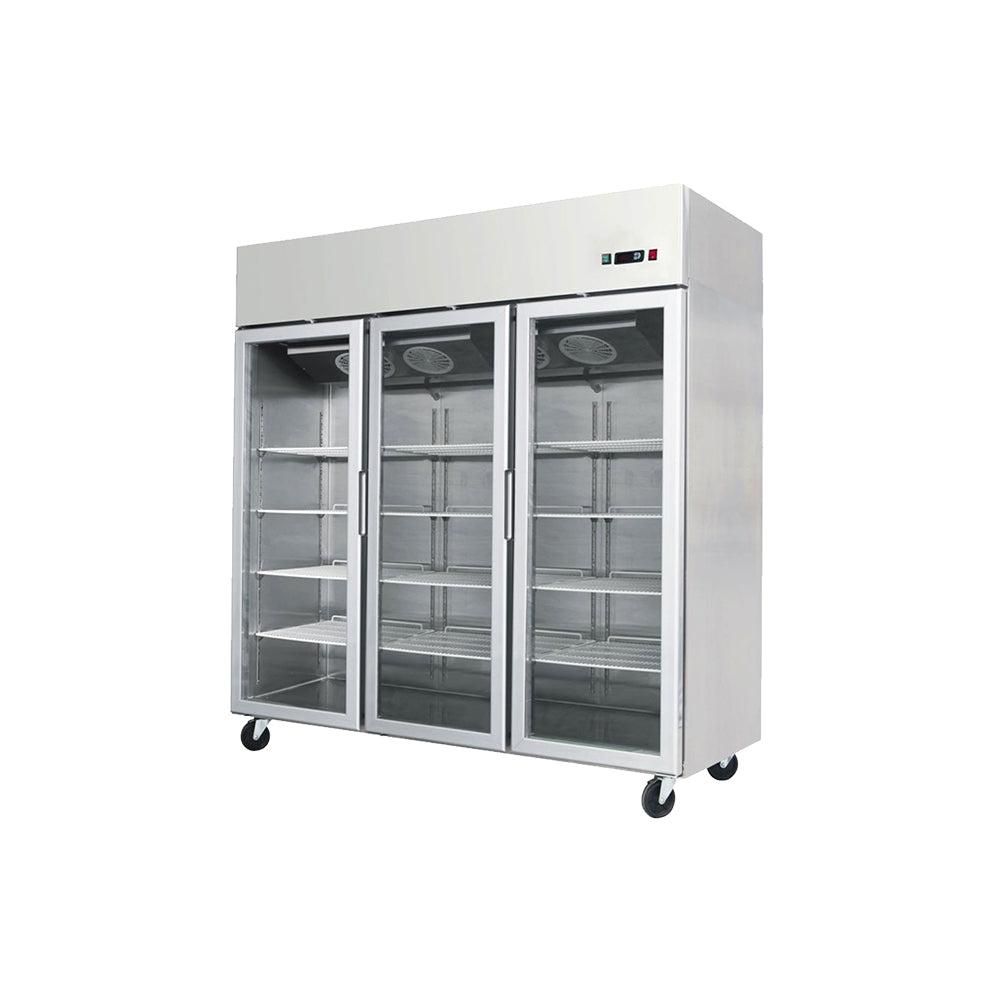 Atosa Top Mounted Three Door Glass Freezer YCF9409