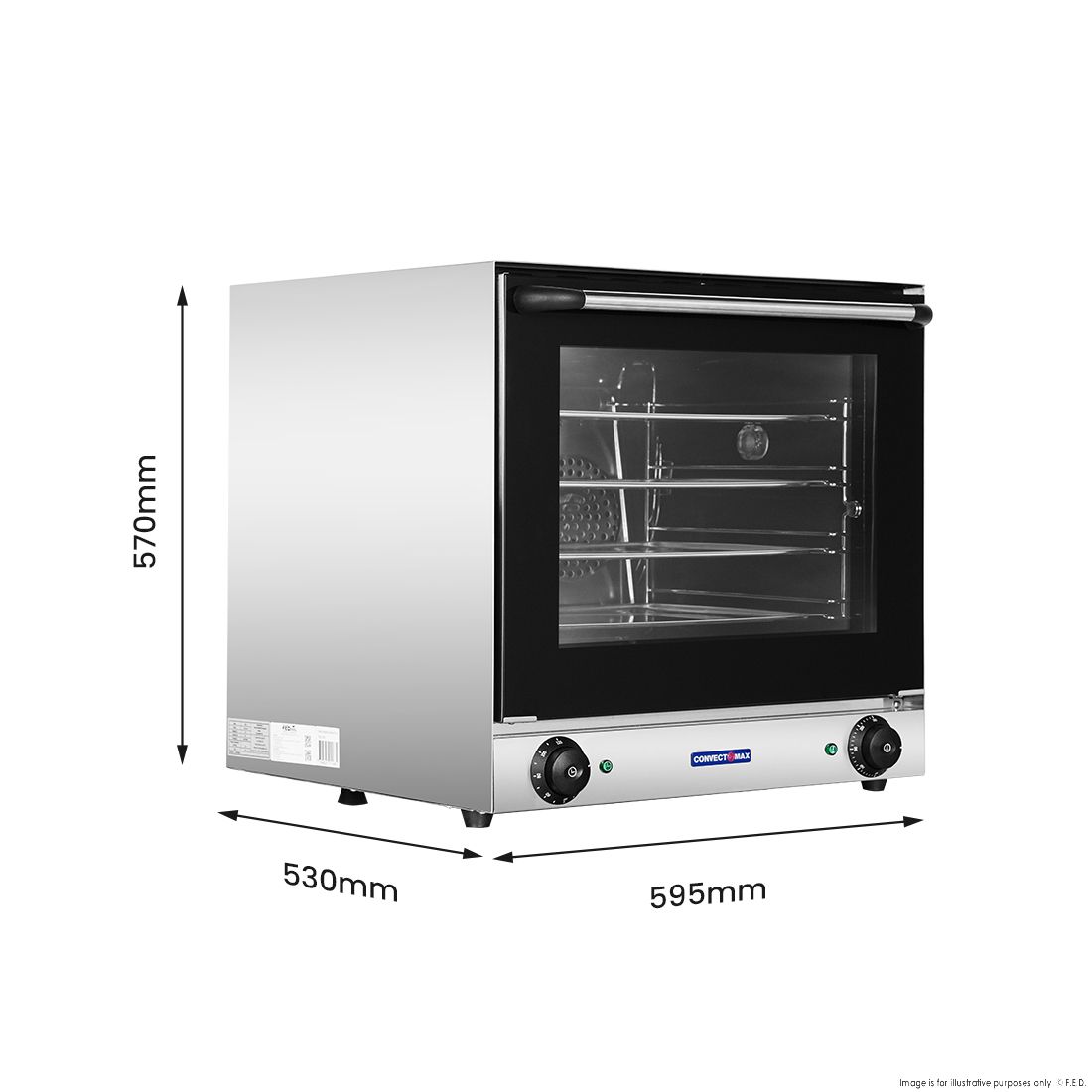 ConvectMAX Oven Heats 50 To 300 Degrees - YXD-1AE