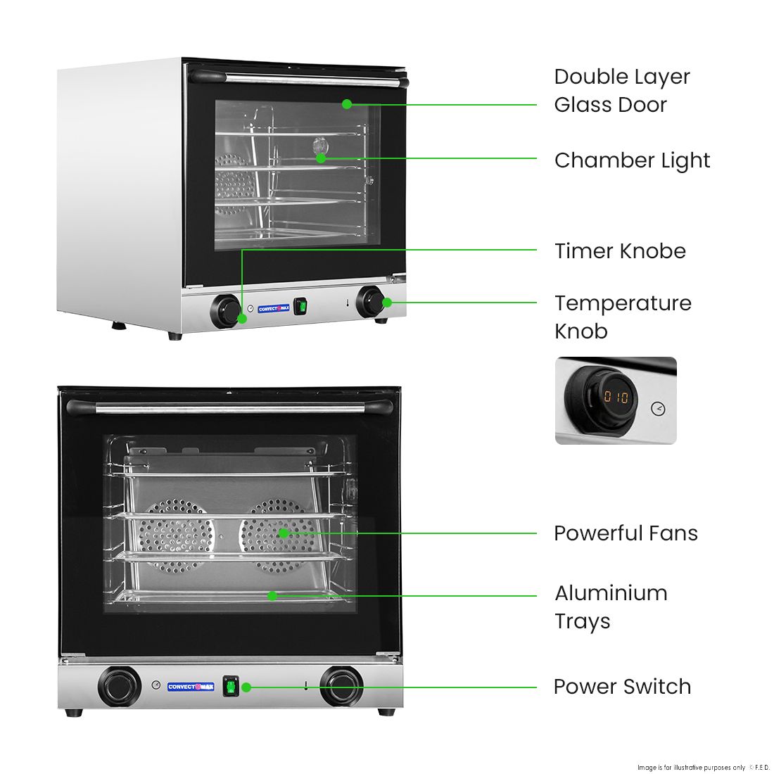 ConvectMAX Digital Convection Oven YXD-1DI