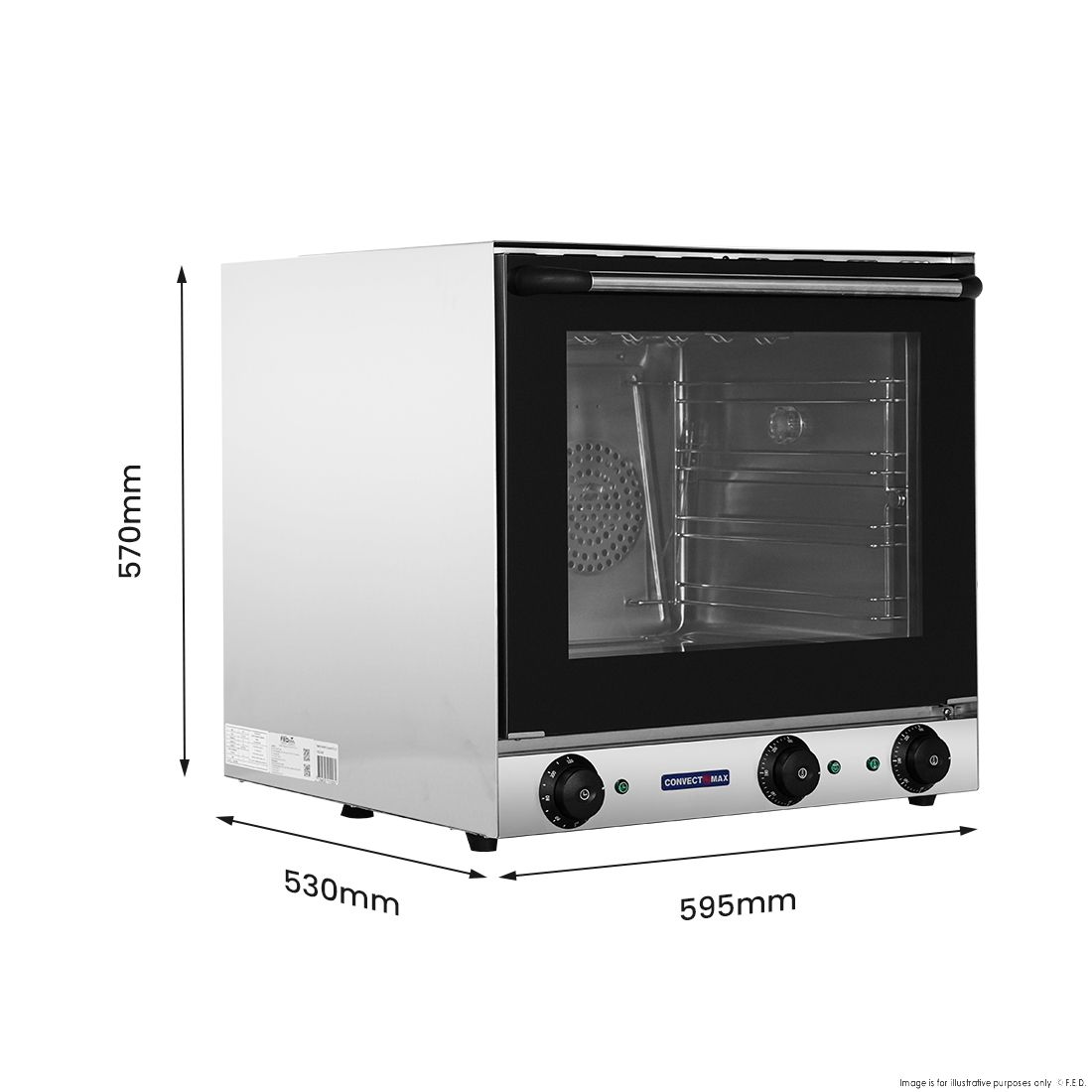 ConvectMAX Convection Oven With Grill - YXD-3AE