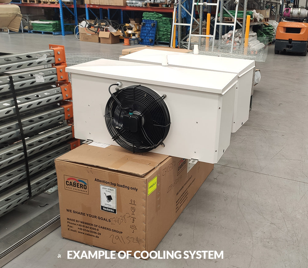 Freezer Room 2400(w) x 2400(d) x 2400(h)mm Coolrooms Plus CRP-F4