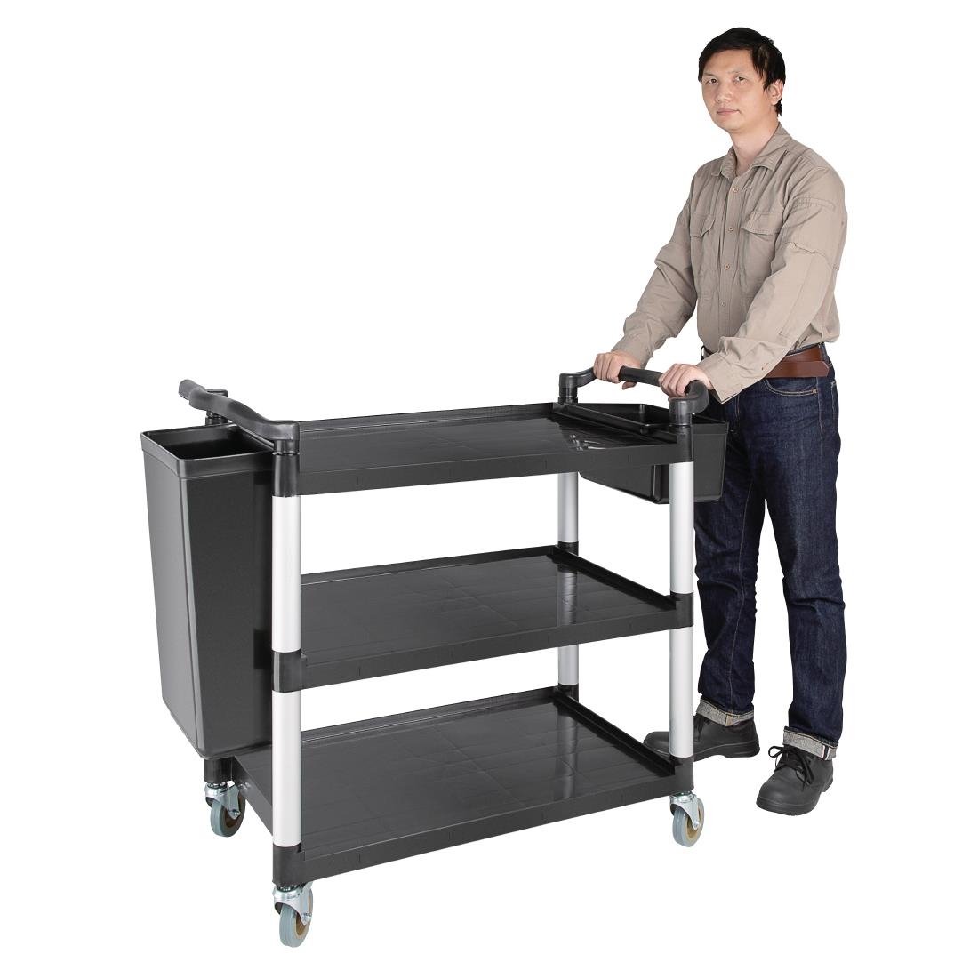 Vogue Polypropylene Mobile Trolley Large - CF102