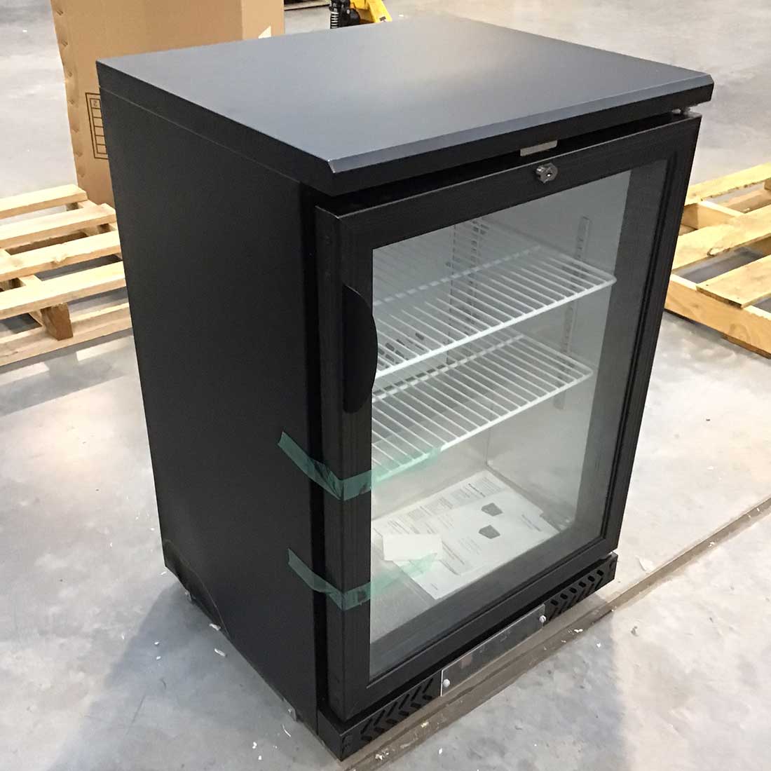 CLEARANCE - Single Door Drink Cooler SC148G