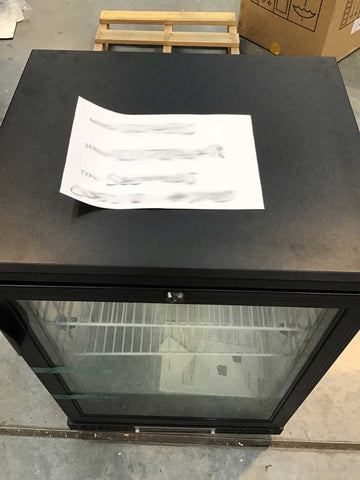CLEARANCE - Single Door Drink Cooler SC148G