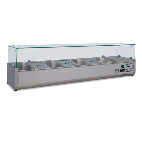 AG Bench Top Saladette / Pizza Showcase - 1600mm VRX1600-380