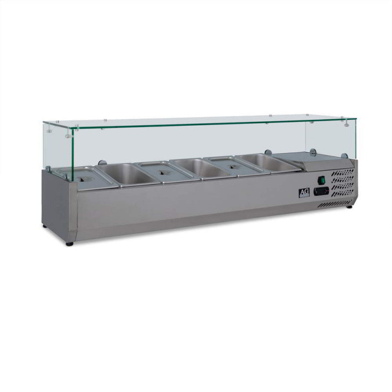 AG Bench Top Saladette / Pizza Showcase - 1400mm VRX1400-380