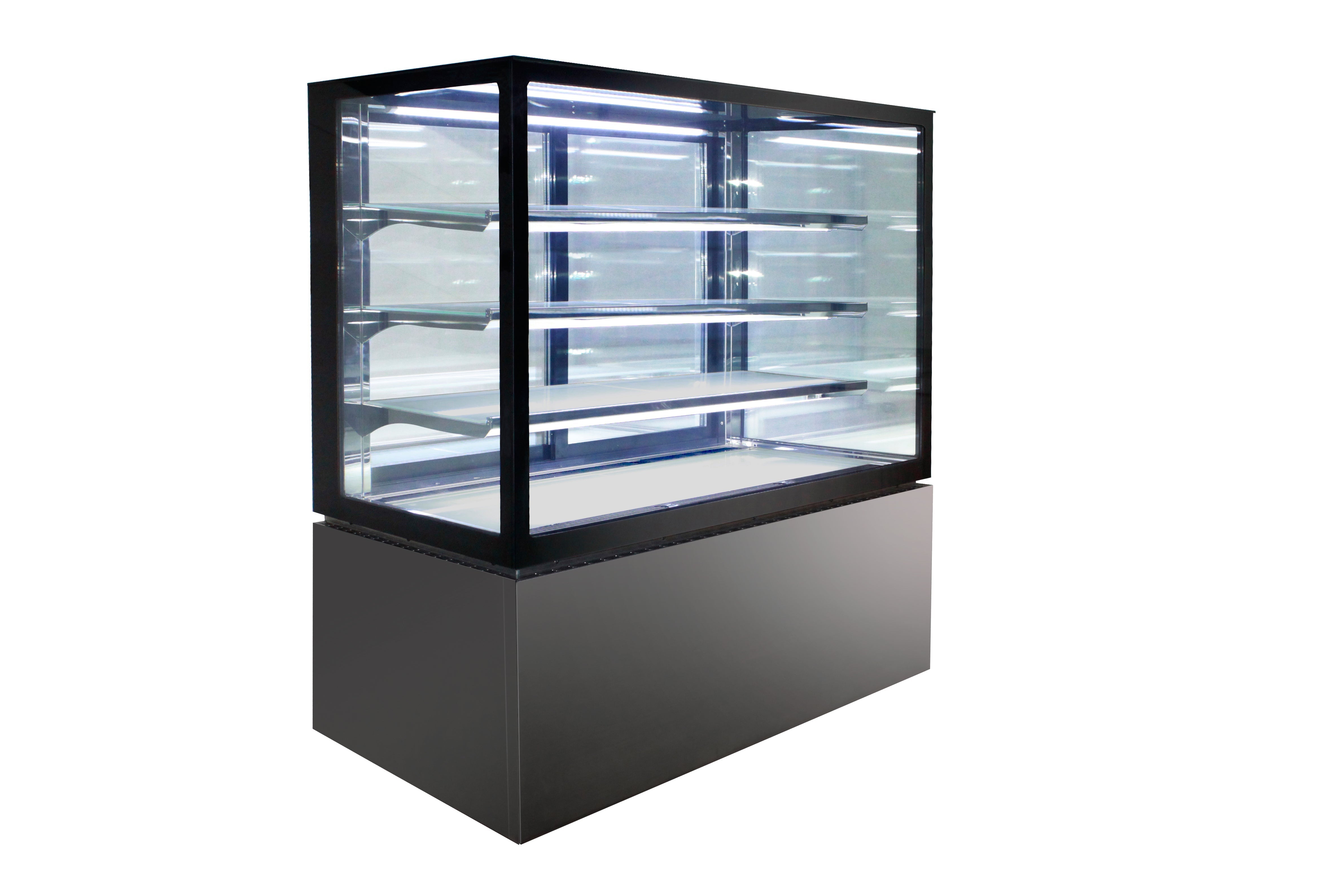 Anvil Square Glass Display 4 Tier - NDSV4750