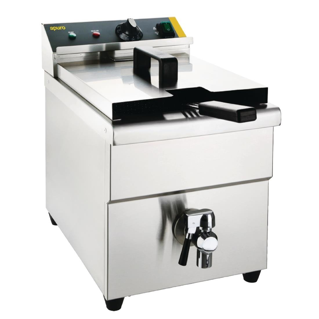 Apuro Single Tank Single Basket Induction Fryer 8Ltr - CP793-A