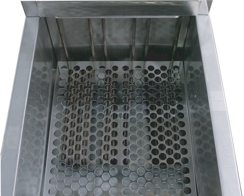 Austheat Freestanding Electric Fryer, 2 baskets - AF812