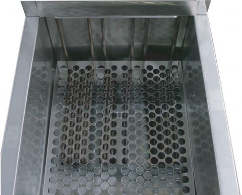 Austheat Freestanding Electric Fryer, 3 baskets - AF813