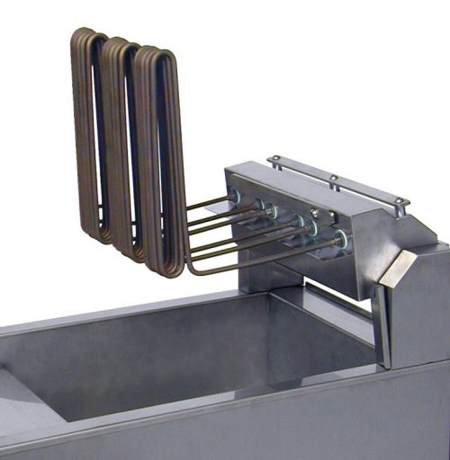 Austheat Freestanding Electric Fryer rapid recovery, 3 baskets - AF813R