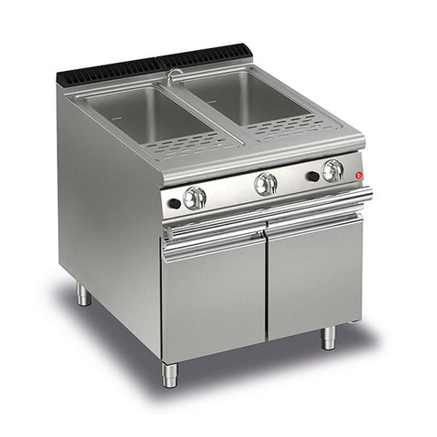 Baron 26L Single / 26+26L Double Basin Pasta Cooker - Gas Or Electric Q70CP/G