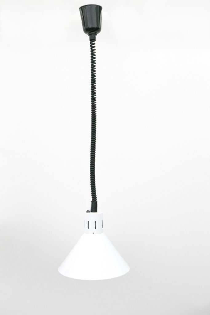 ICE Heat Lamp Matte White Venus - HLD0001W