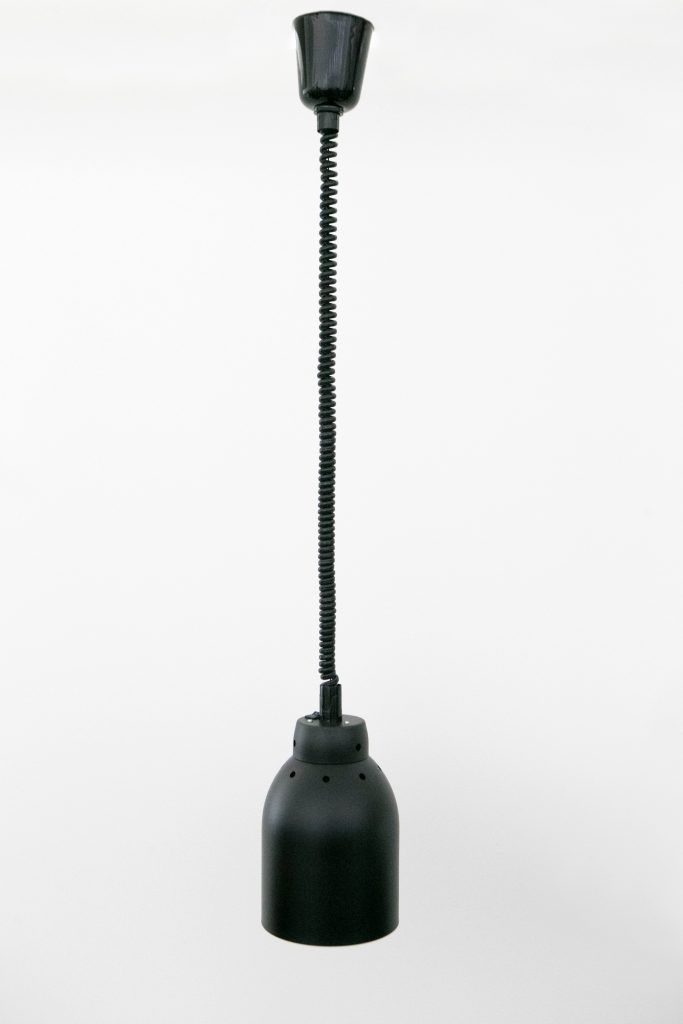 ICE Heat Lamp Matte Black Mars - HLD0002B