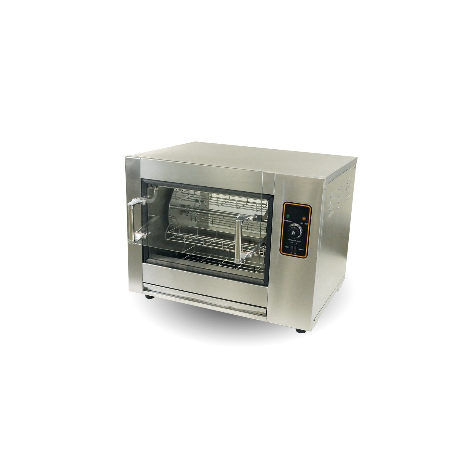 Benchstar Compact Heavy Duty Basket Rotisserie Fits 8-12 Birds YXD-266E