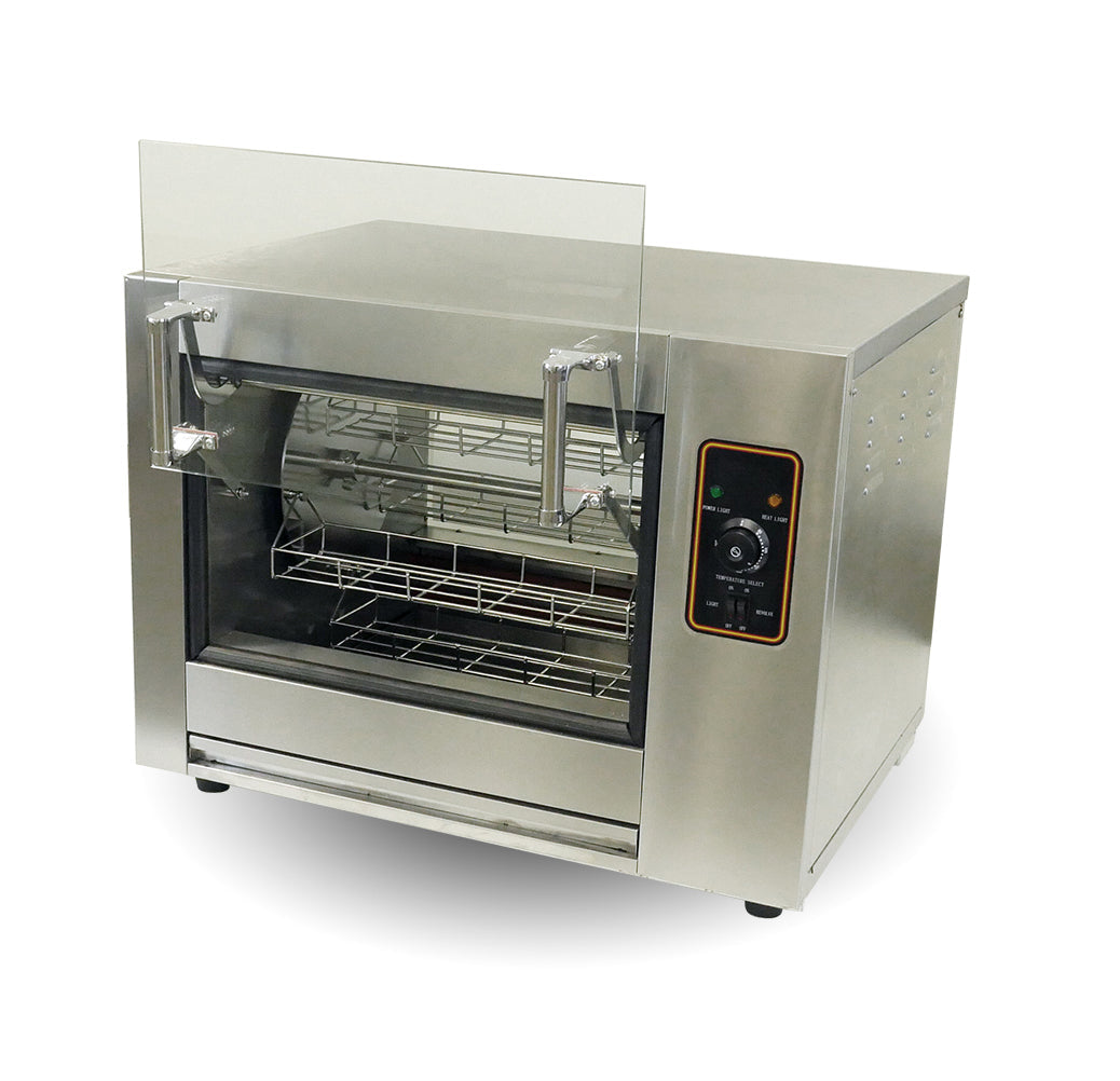 Benchstar Compact Heavy Duty Basket Rotisserie Fits 8-12 Birds YXD-266E