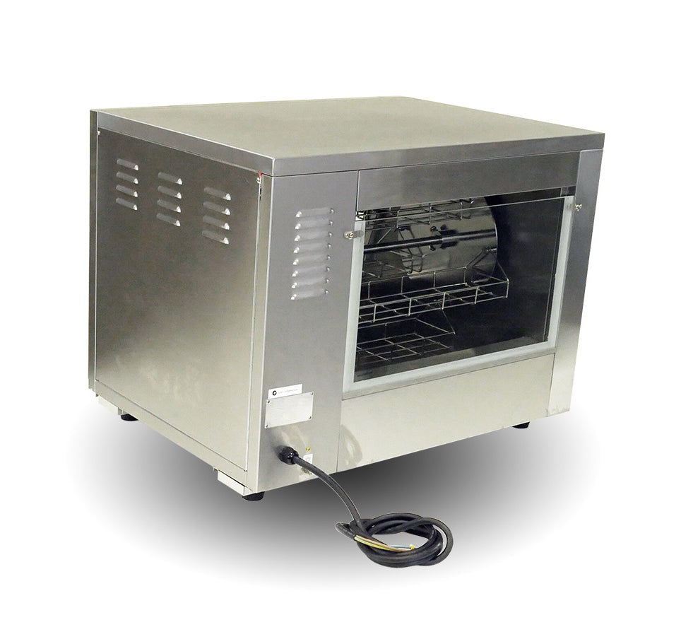 Benchstar Compact Heavy Duty Basket Rotisserie Fits 8-12 Birds YXD-266E