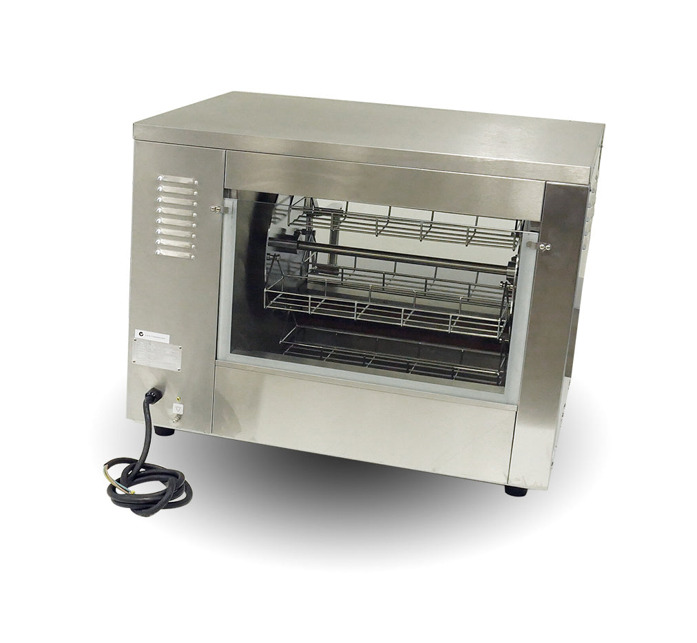 Benchstar Compact Heavy Duty Basket Rotisserie Fits 8-12 Birds YXD-266E
