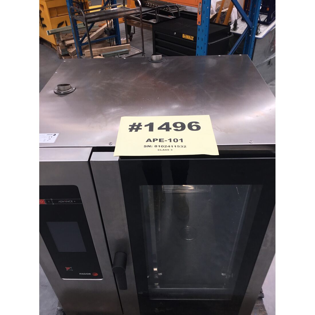 CLEARANCE - Fagor Advanced Plus Electric 10 Trays Combi Oven APE-101-NSW1496