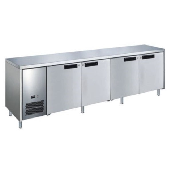Glacian 4 Door Slimline Fridge 660 Deep Stainless Steel Doors - BCS62350