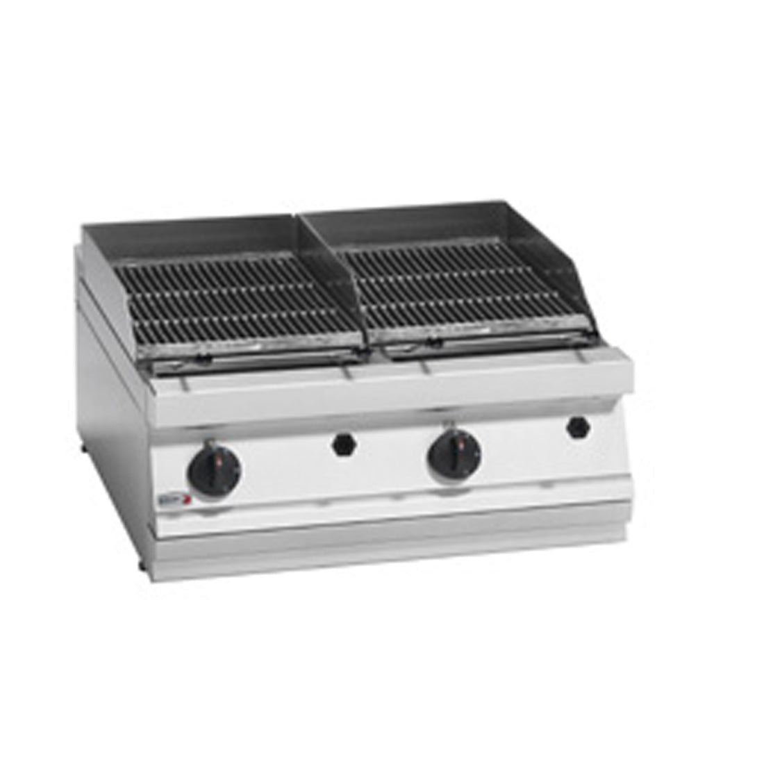 Fagor 700 Series BG7-10 Gas Charcoal 2 Grid Grill - Natural Gas/LPG