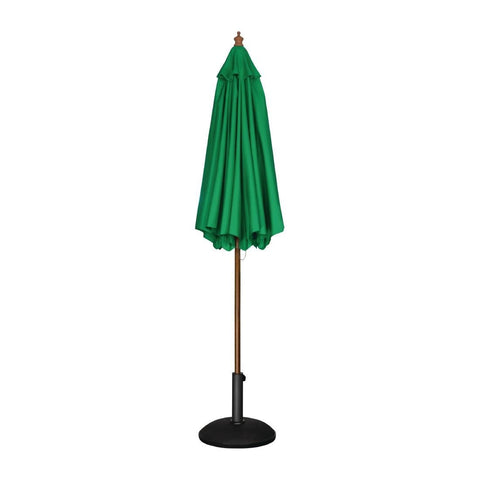 Bolero Round Outdoor Umbrella 2.5m Diameter Green - CB512