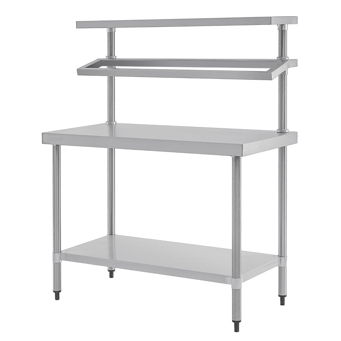 Vogue Stainless Steel Prep Station with Gantry 1200mm - CB908