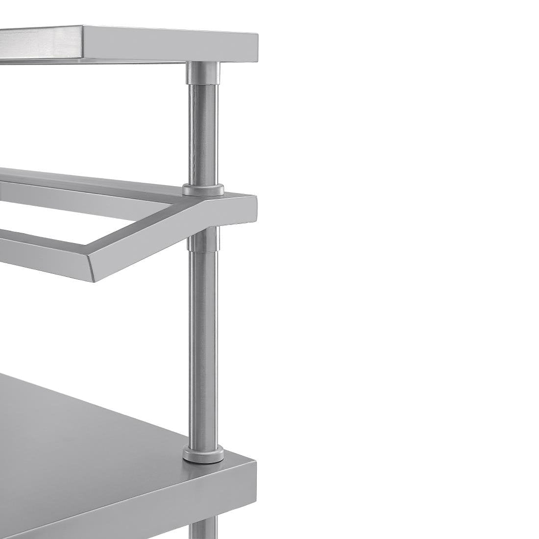 Vogue Stainless Steel Prep Station with Gantry 1200mm - CB908