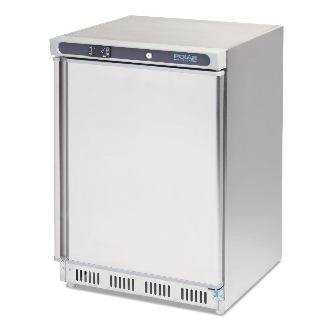 Polar C-Series Under Bench Freezer Stainless Steel 140Ltr - CD081-A
