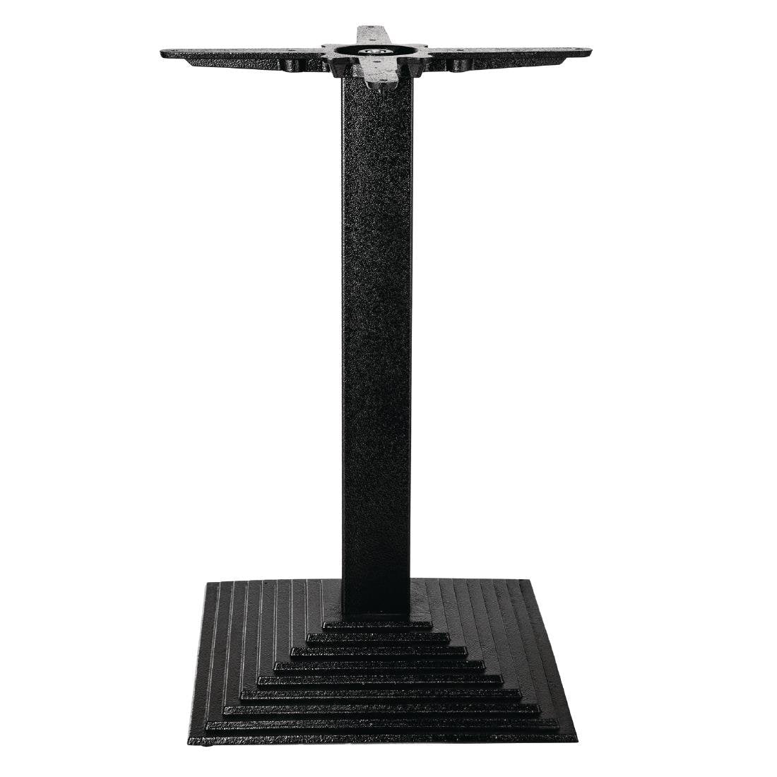 Bolero Cast Iron Step Square Table Base - CE153