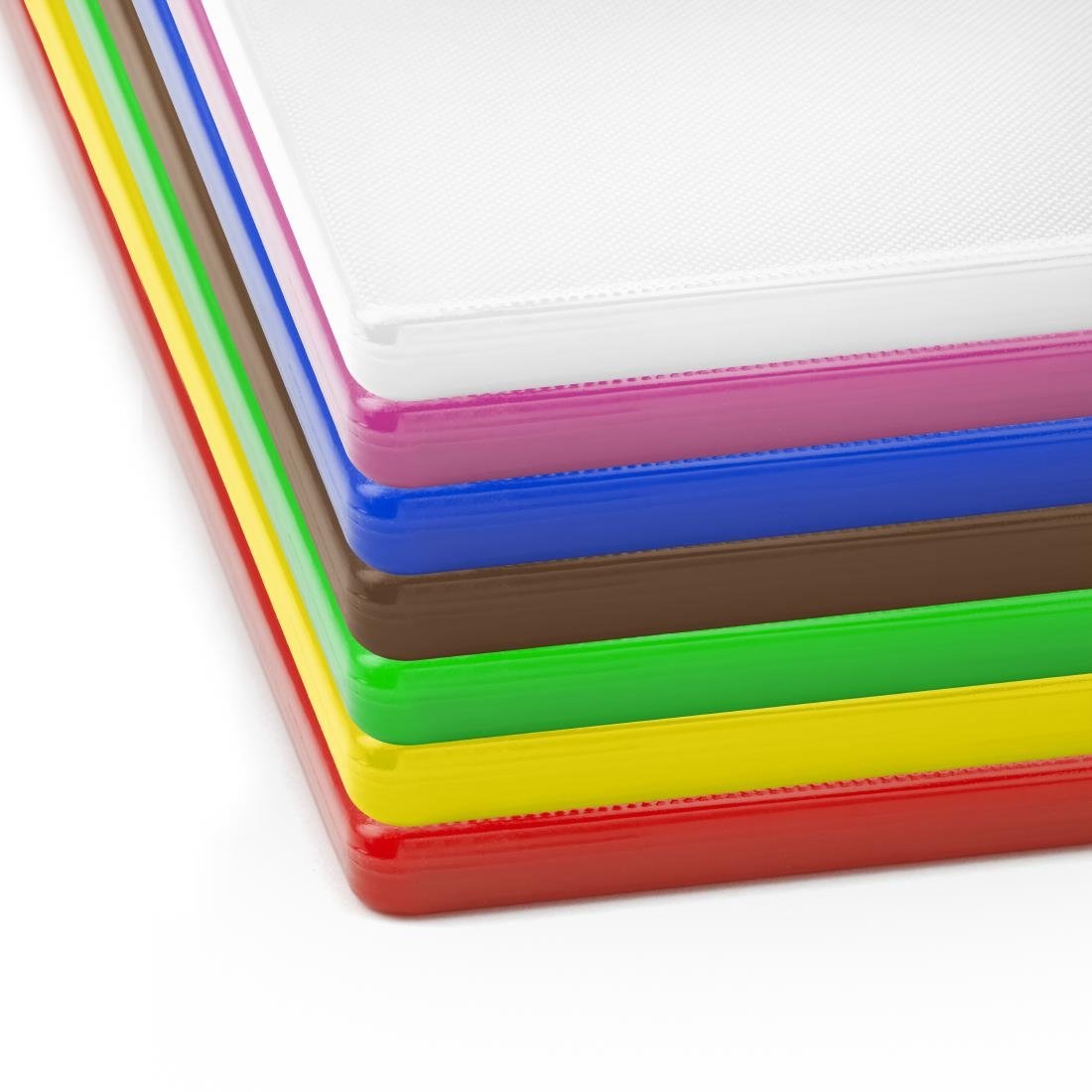 Hygiplas Low Density Set of 7 Chopping Board Set - 600x450x10mm - CH047