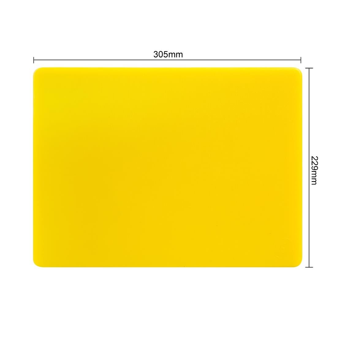 Hygiplas Low Density Set of 7 Chopping Board Set - 229x305x12mm - CH049