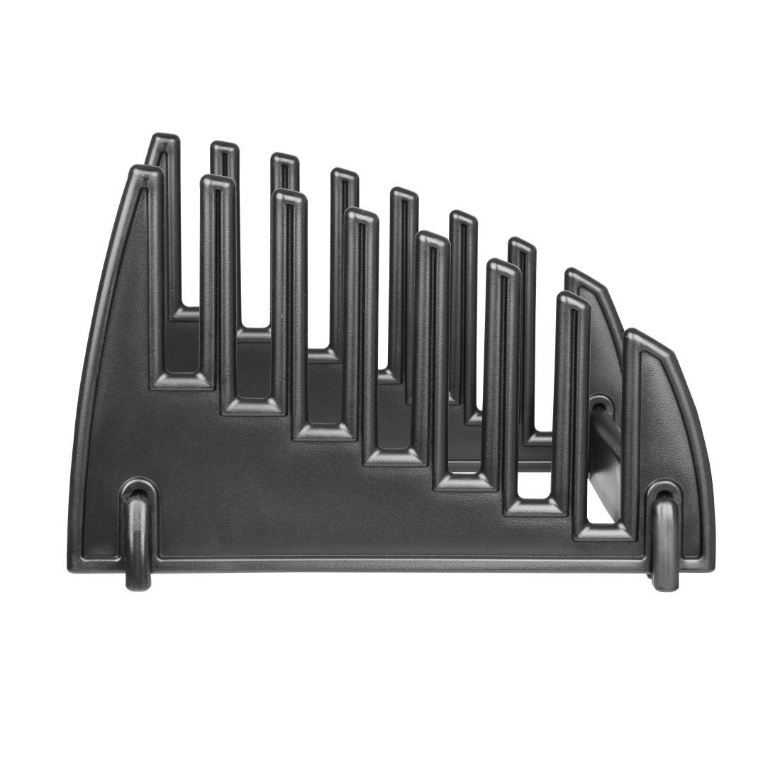 Hygiplas Plastic Chopping Board Rack - 7x1/2" 14mm slots - CH051