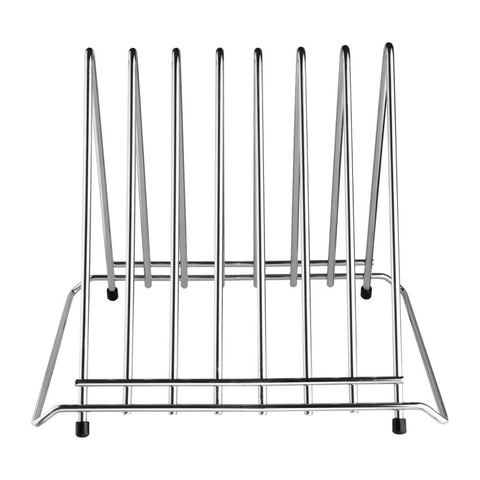 Hygiplas Heavy Duty Chopping Board Rack St/St - 7 Slots - CH052