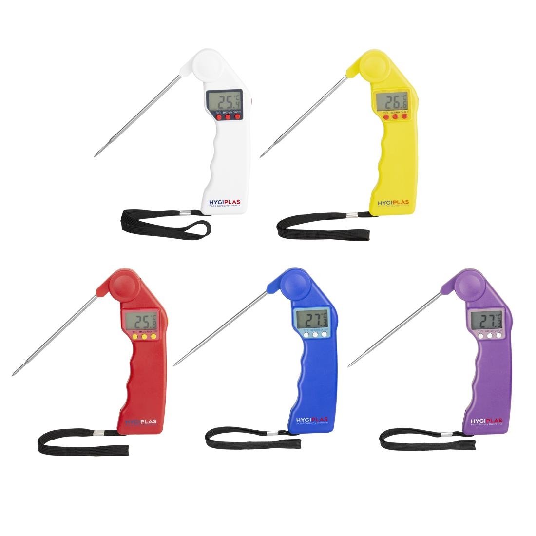 Hygiplas Easytemp Colour Coded Purple Probe Thermometer - CH739