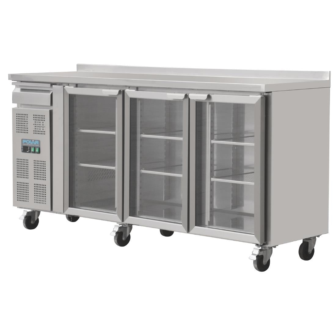 Polar U-Series 3 Door Premium Bar Fridge 543Ltr - CK491-A
