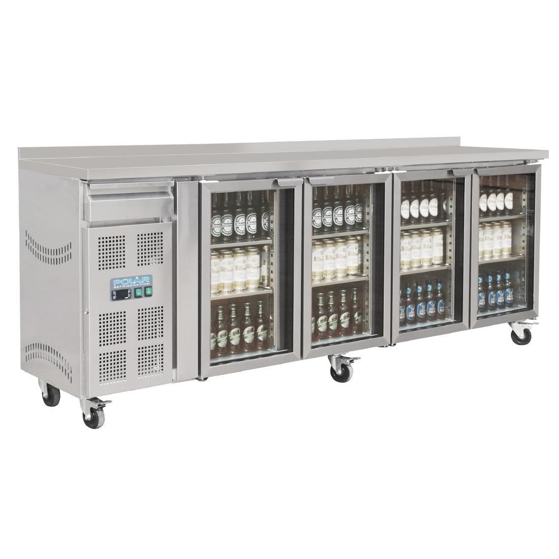 Polar U-Series 4 Door Premium Bar Fridge 720Ltr - CK492-A