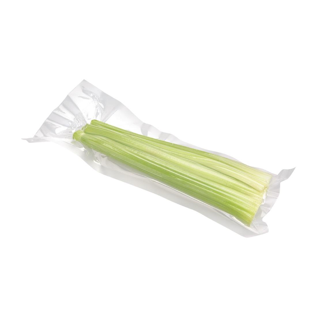Vogue Smooth Vacuum Sealer Bags 150mm. Pack of 100. - CL196