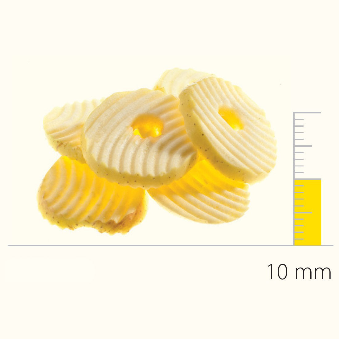 Dito Sama Stainless Steel Pressing/Slicing Disc With Corrugated S-Blades (Balanced) 10 DS650164