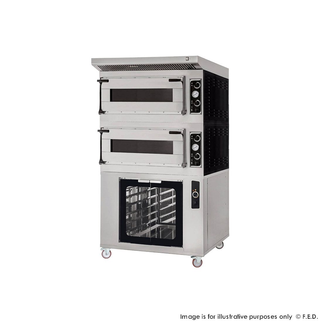 BakerMAX Stainless Steel Hood With Motor And Speed Regulator- KT4-44MS