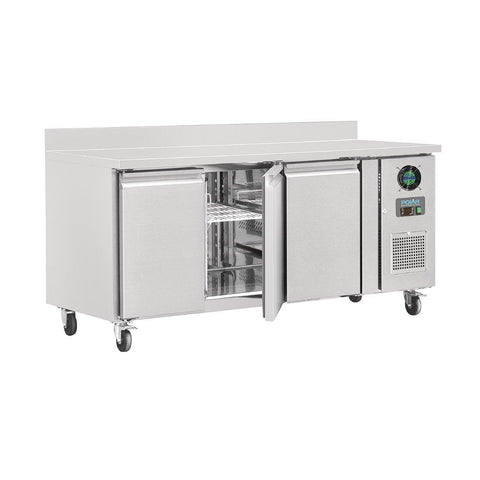 Polar U-Series 3 Counter Door Freezer with Upstand 417Ltr - DL917-A