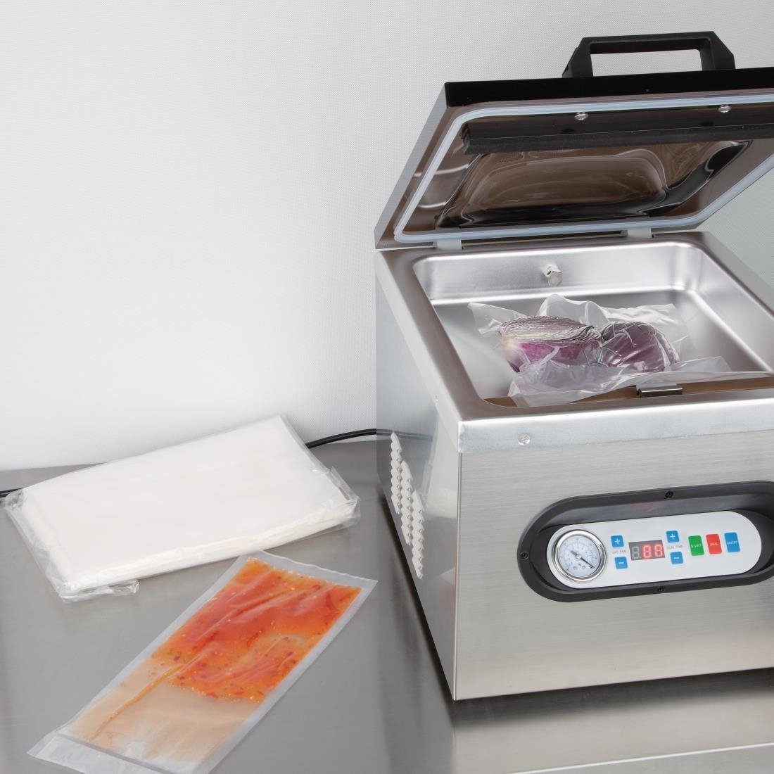 Vogue Dual Texture Vacuum Sealer Bags 350mm - DM880