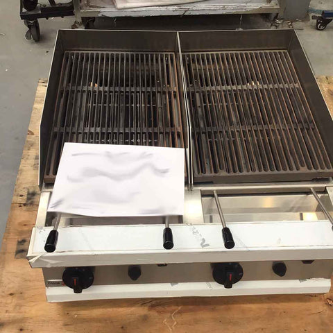 CLEARANCE - Fagor 700 series - Gas charcoal 2 Grid Grill BG7-10