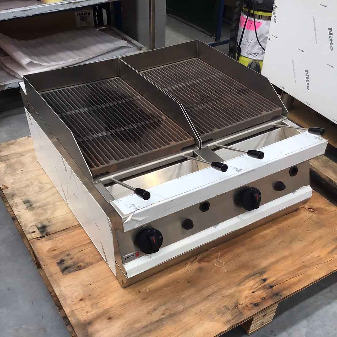 CLEARANCE - Fagor 700 series - Gas charcoal 2 Grid Grill BG7-10